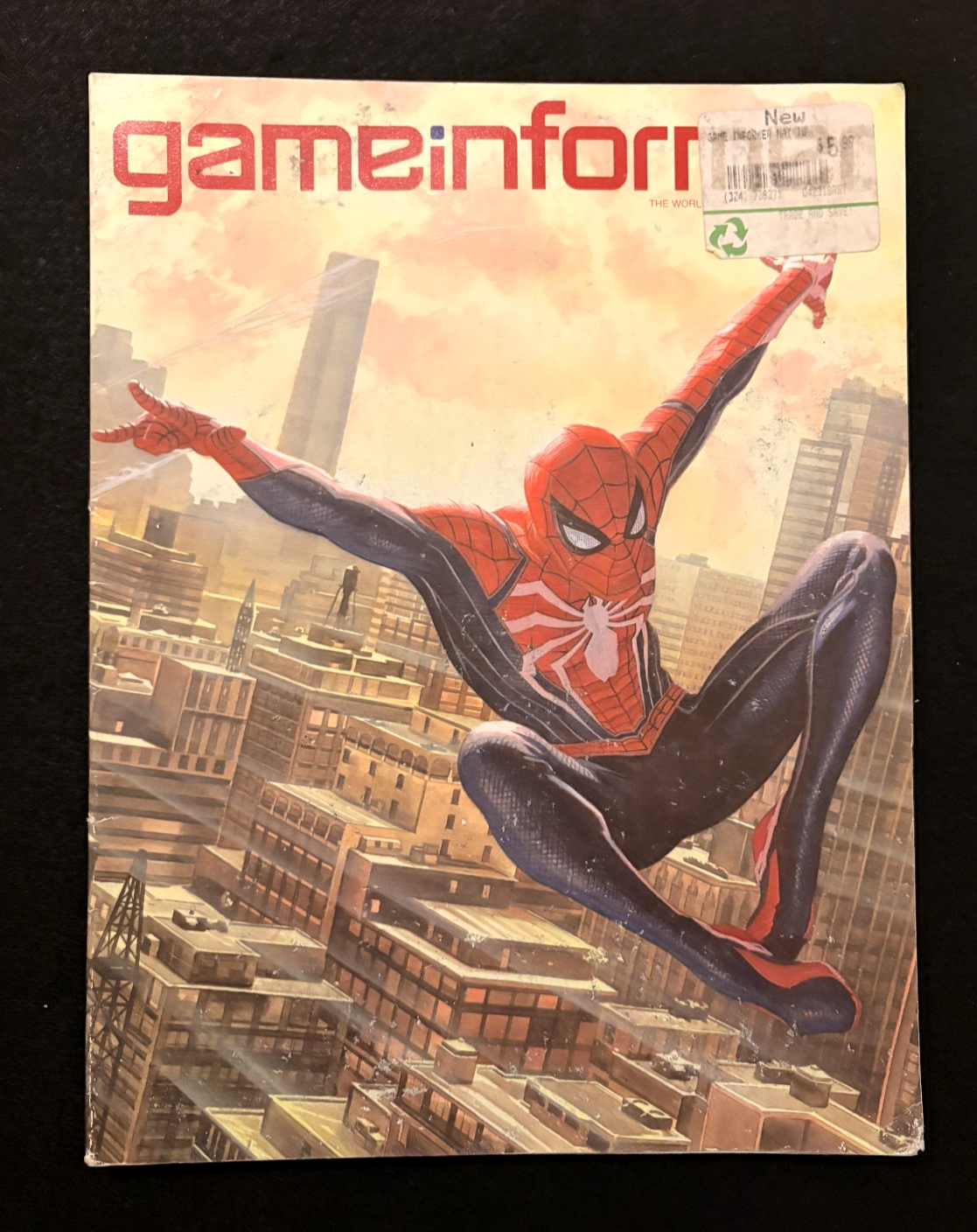 Game Informer Magazine #301 (2018) - Spider-Man Video Game