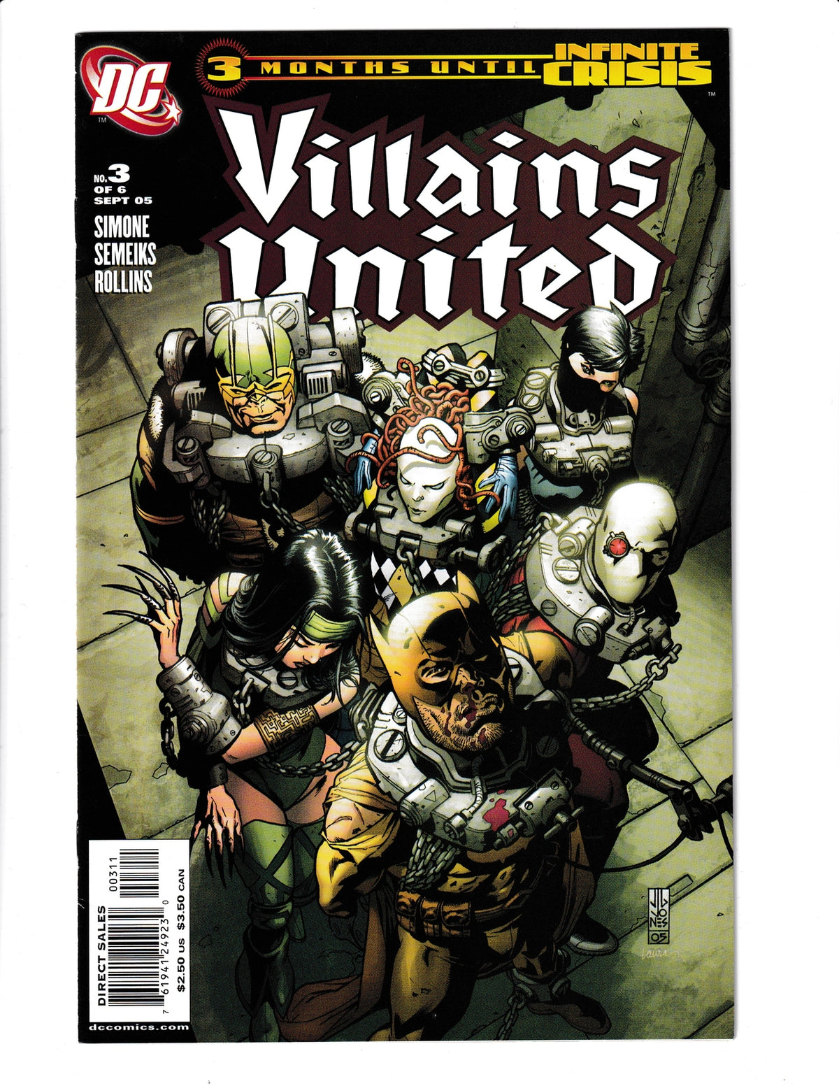 Villains United #3 (2005) DC Comics