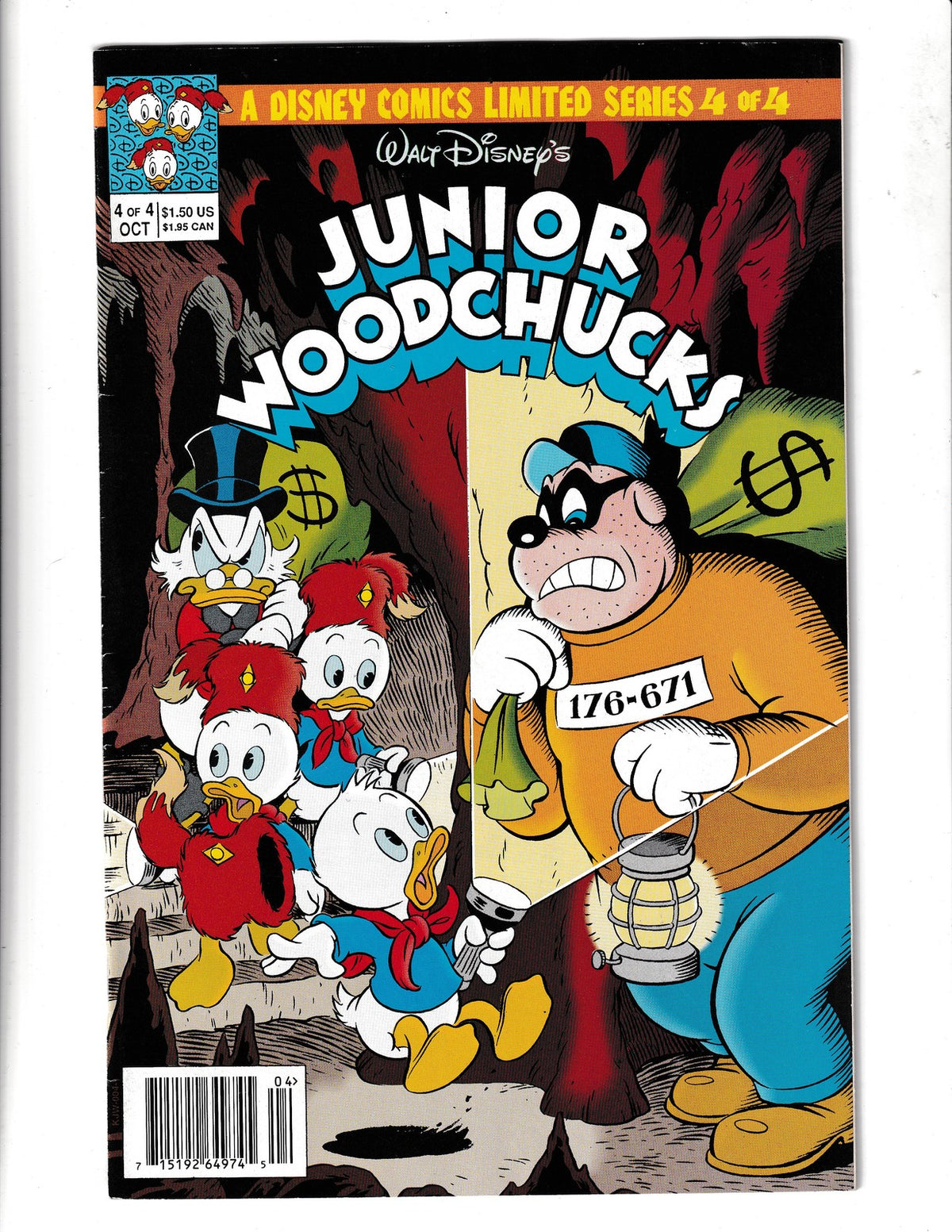 Walt Disney's Junior Woodchucks #4 (1991) Disney Comics