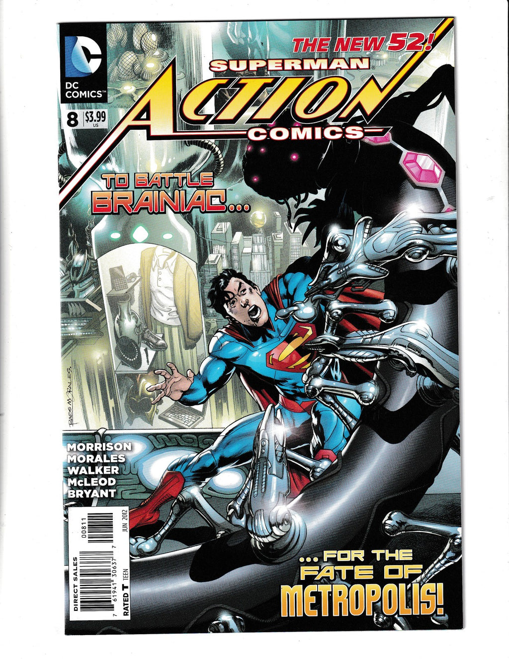 Action Comics #8 (2013) Rags Morales DC Comics