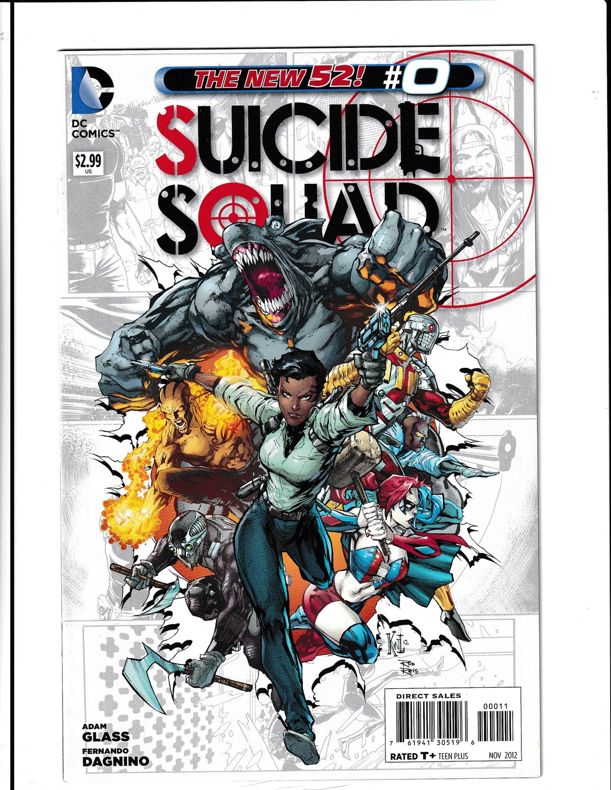 Suicide Squad #0 (2012) DC Comics