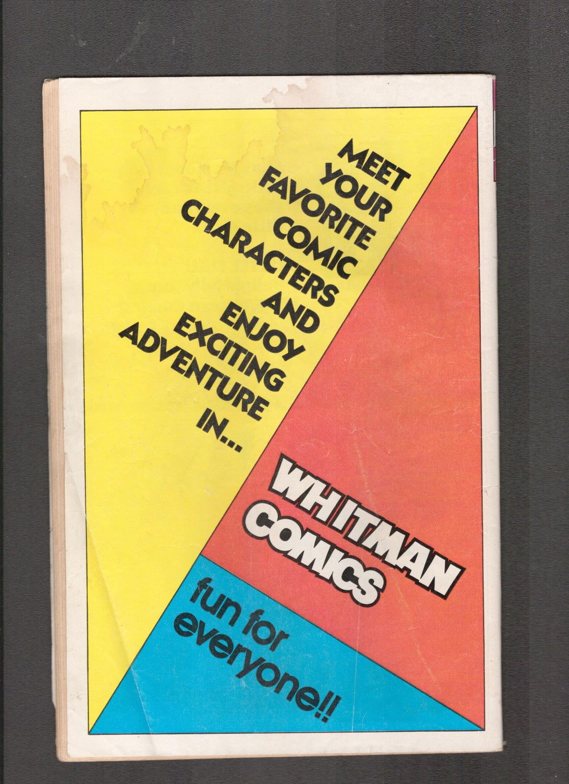 Uncle Scrooge #199 (1982) Low Grade Whitman Comics