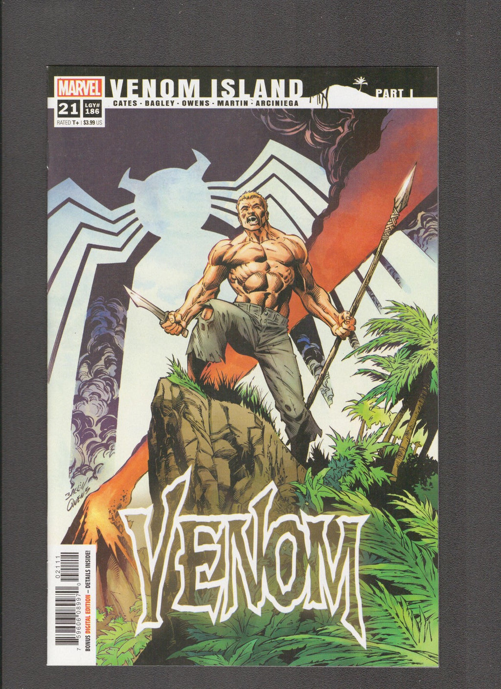Venom #21 (2020) Venom Island Pt. 1 - Cates, Bagley Marvel Comics