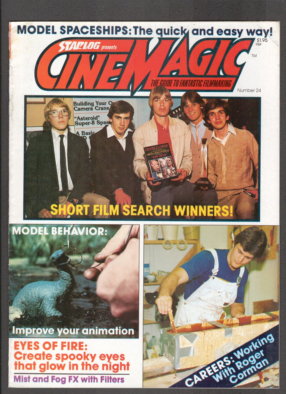 Starlog Presents CineMagic #24 (1983) Model Spacsships Starlog Comics