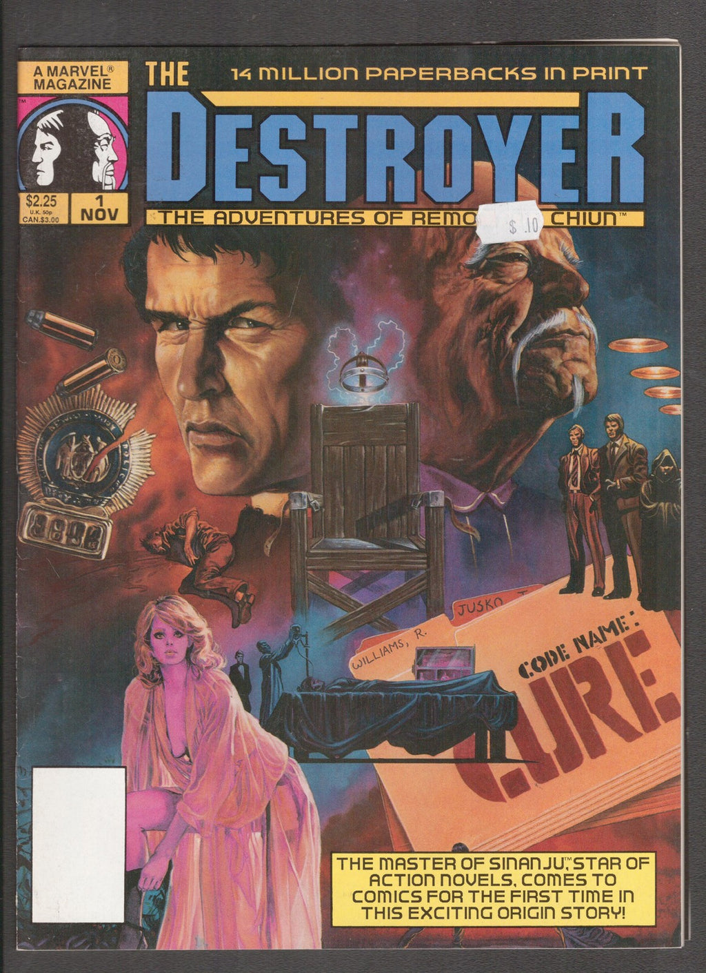 The Destroyer #1 (1989) Joe Jusko Magazine Marvel Comics