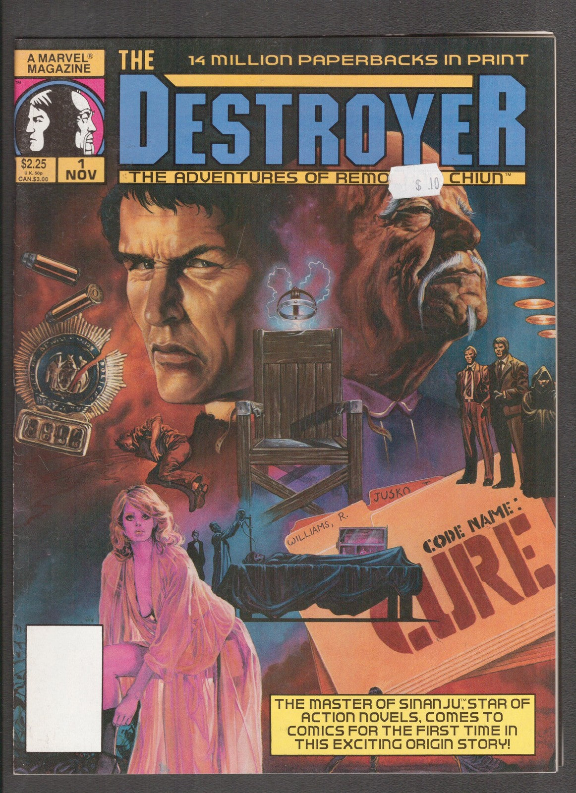 The Destroyer #1 (1989) Joe Jusko Magazine Marvel Comics