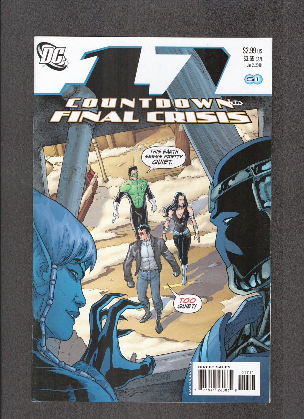 Countdown #17 (2008) Karl Kerschi DC Comics