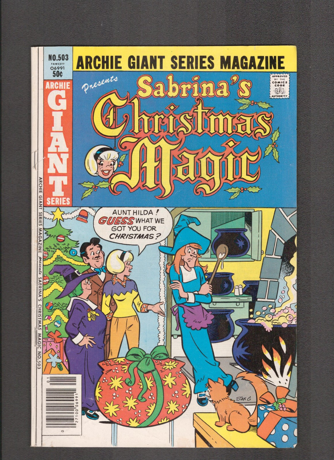 Archie Giant Series Magazine #503 (1981) Sabrina's Christmas Magic Archie Comics
