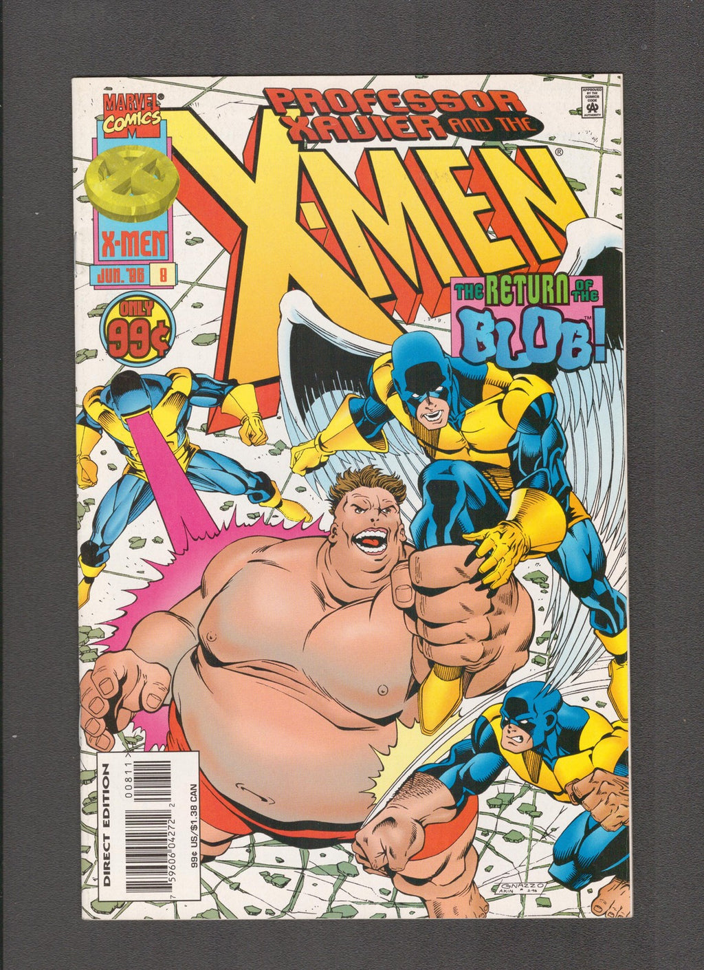 Professor Xavier and the X-Men #8 (1995) Ian Akin Marvel Comics