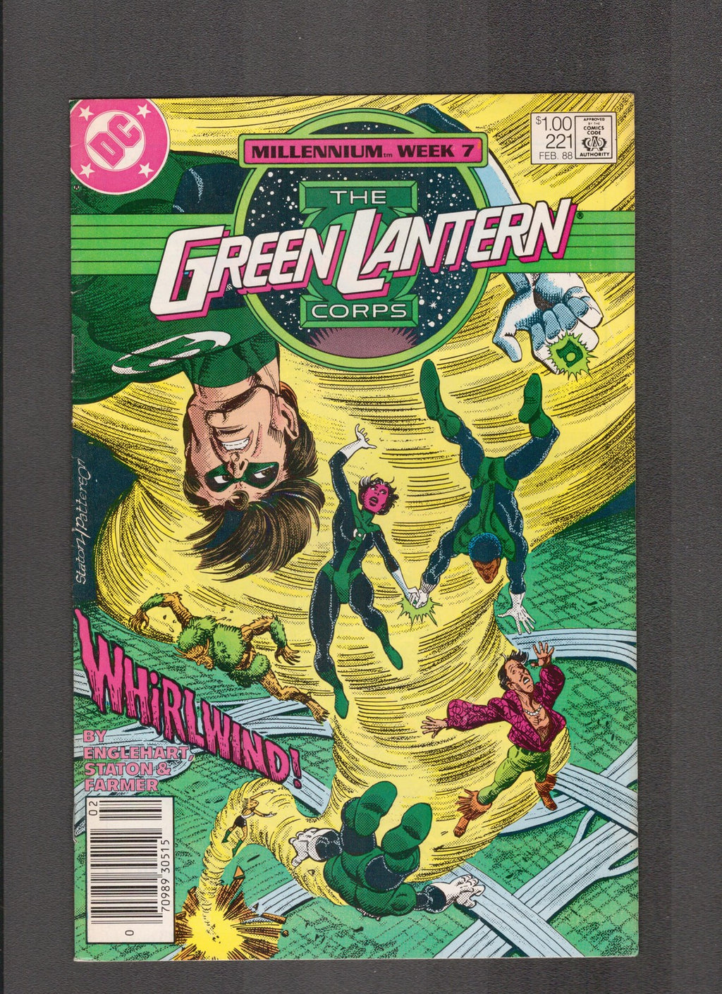 Green Lantern Corps #221 (1988) Canadian Newsstand DC Comics