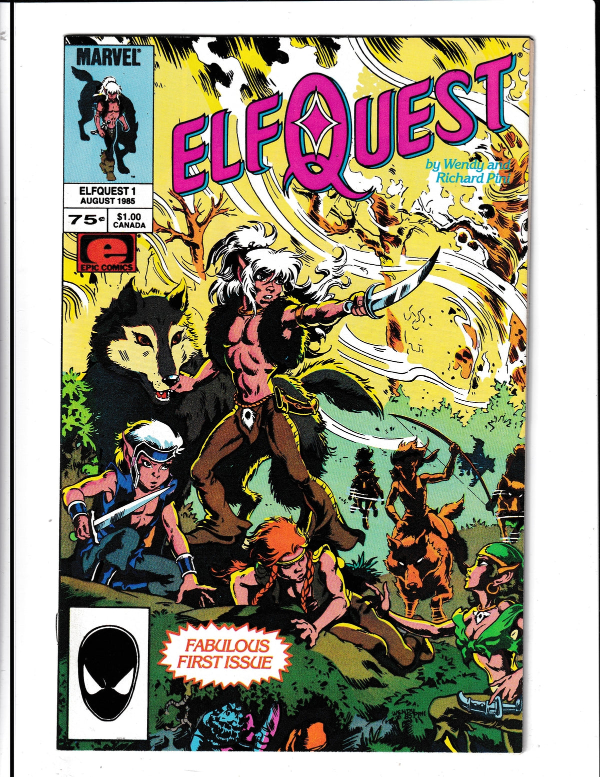 Elfquest #1 (1985) Marvel Comics