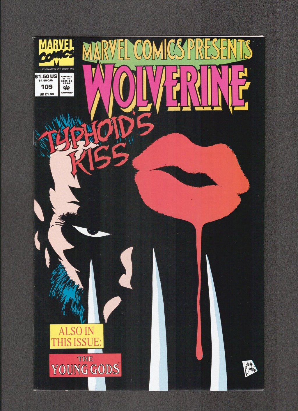 Marvel Comics Presents #109 (1992) Woverine - Typhoid's Kiss Marvel Comics