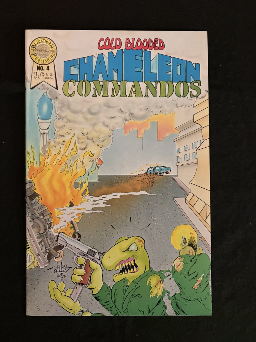 Cold Blooded Chameleon Commandos - Complete Set of 5 #1-5 (1986/87) Blackthorne