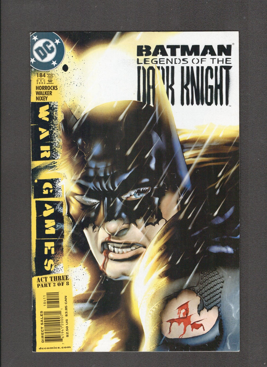 Batman: Legends of the Dark Knight #184 (2004) Brad Walker DC Comics