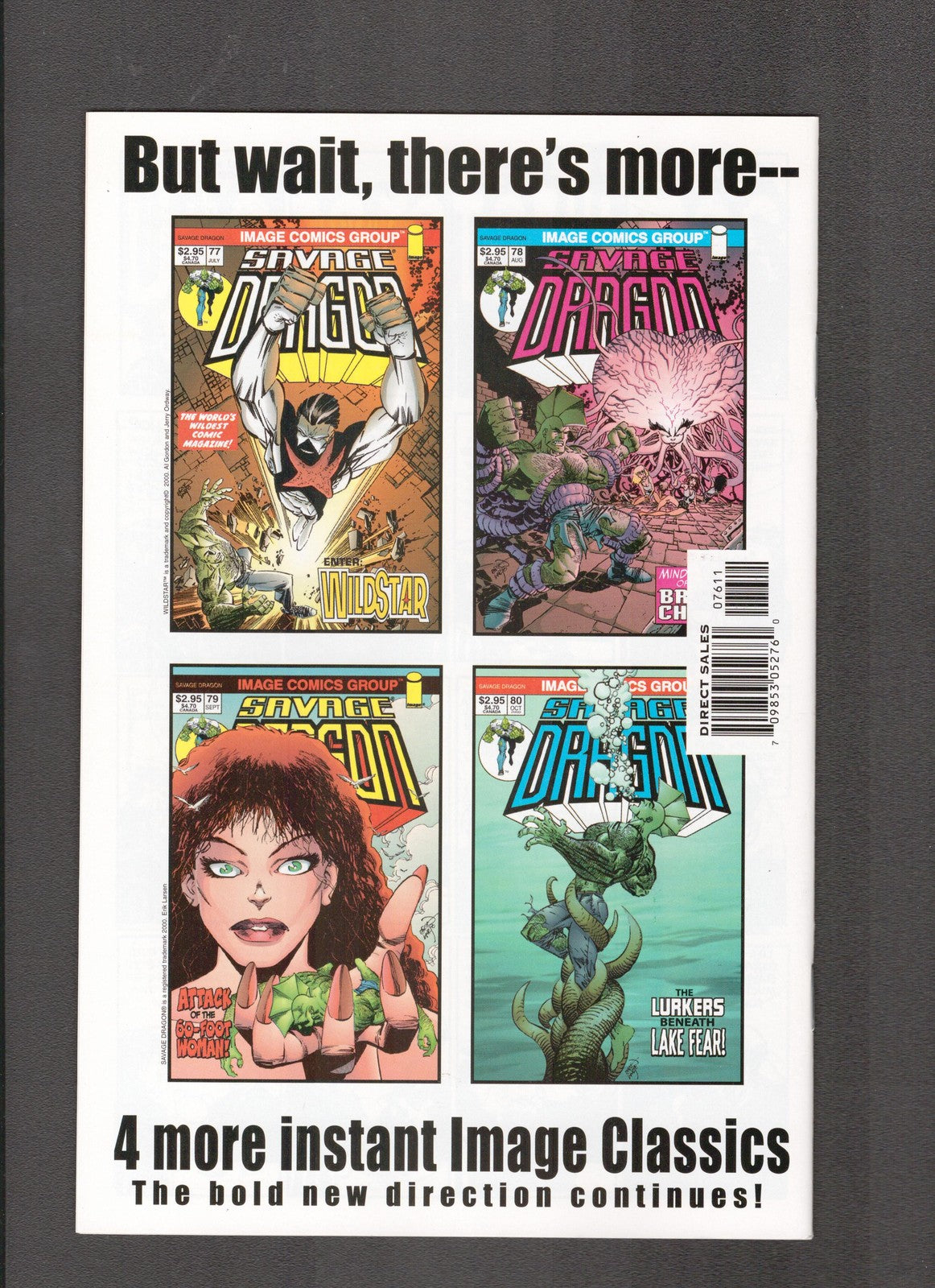 Savage Dragon #76 (2000) Erik Larsen - Higher Grade Image Comics