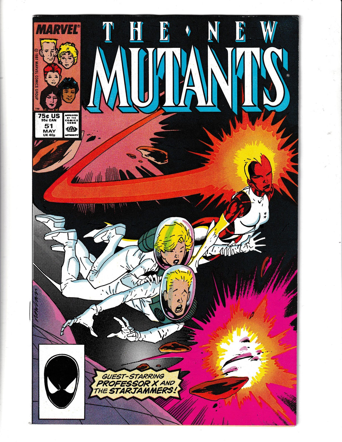 New Mutants #51 (1987) Marvel Comics