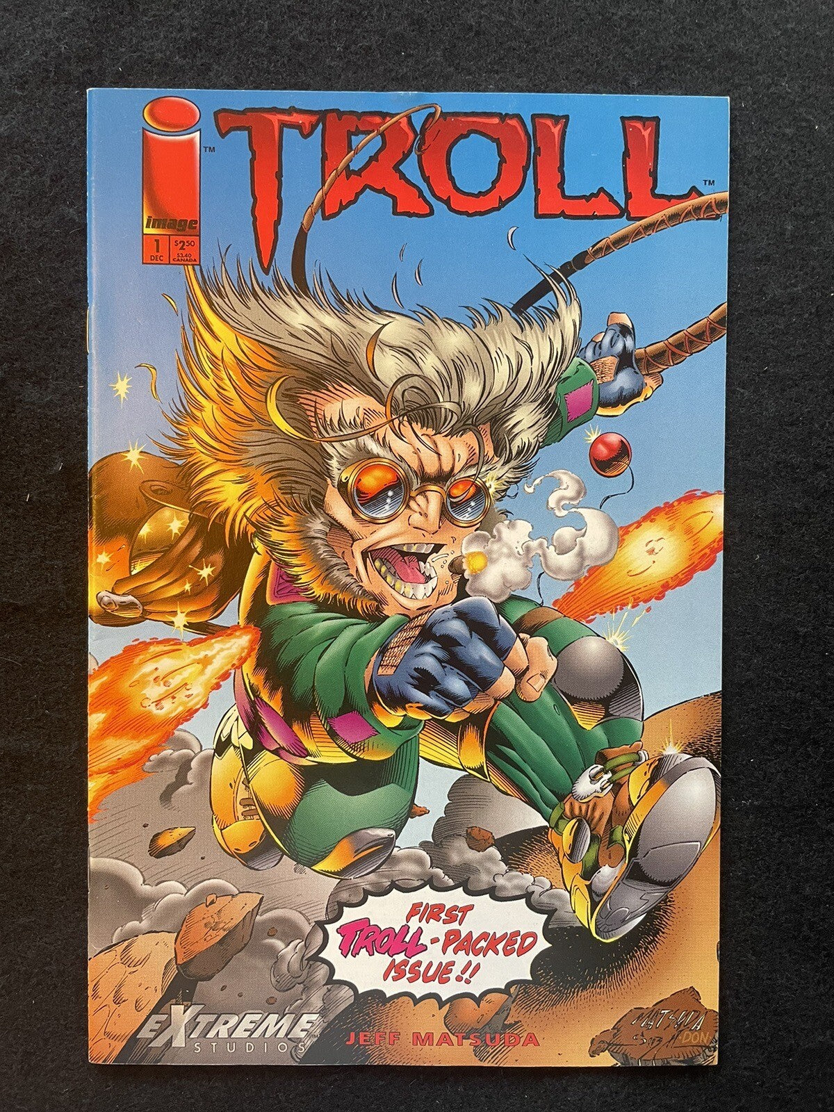 Troll #1 (1993) Rob Liefeld - Intro of Troll for Yungblood Comics - Image Comics