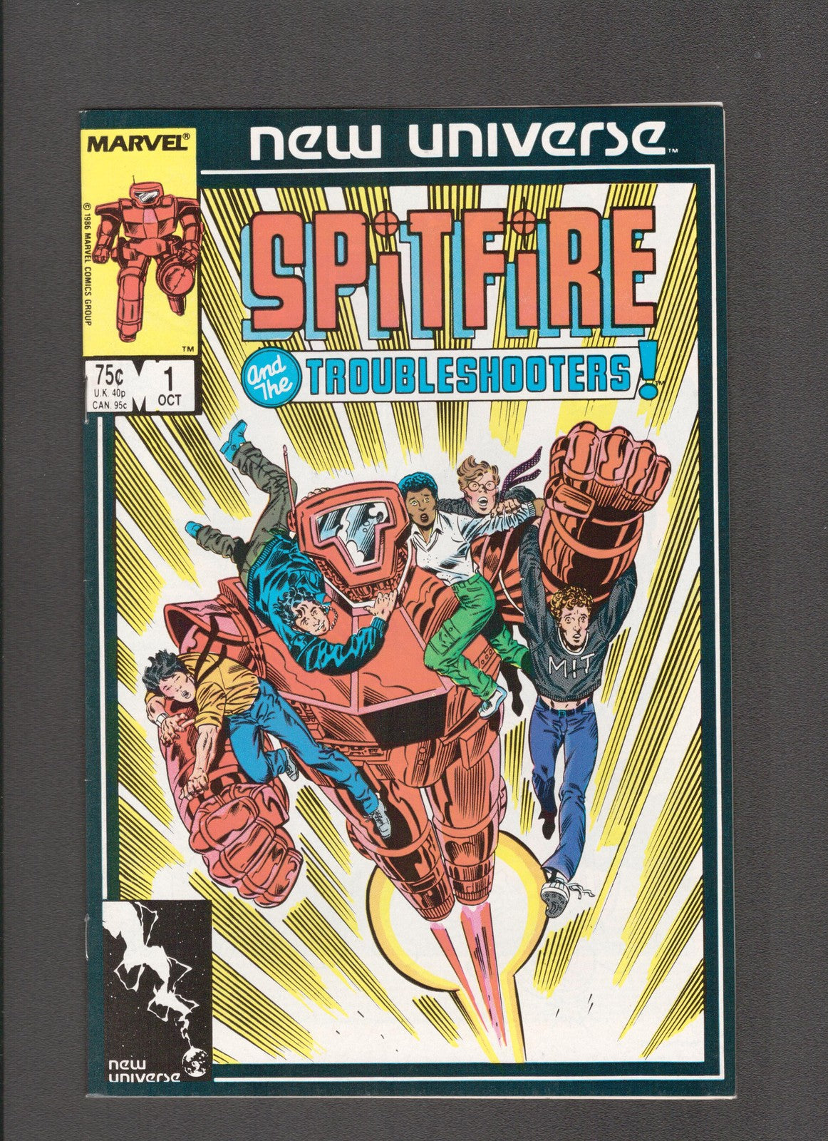 Spitfire and the Troubleshooters #1 (1986) New Universe Marvel Comics