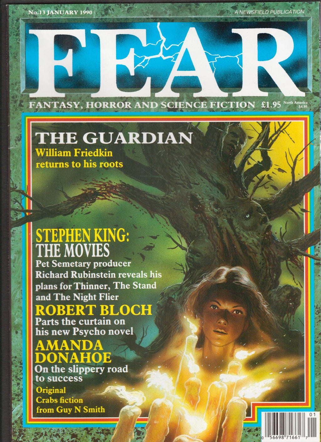 Fear #13 (1990) Guardian Newsfield Comics