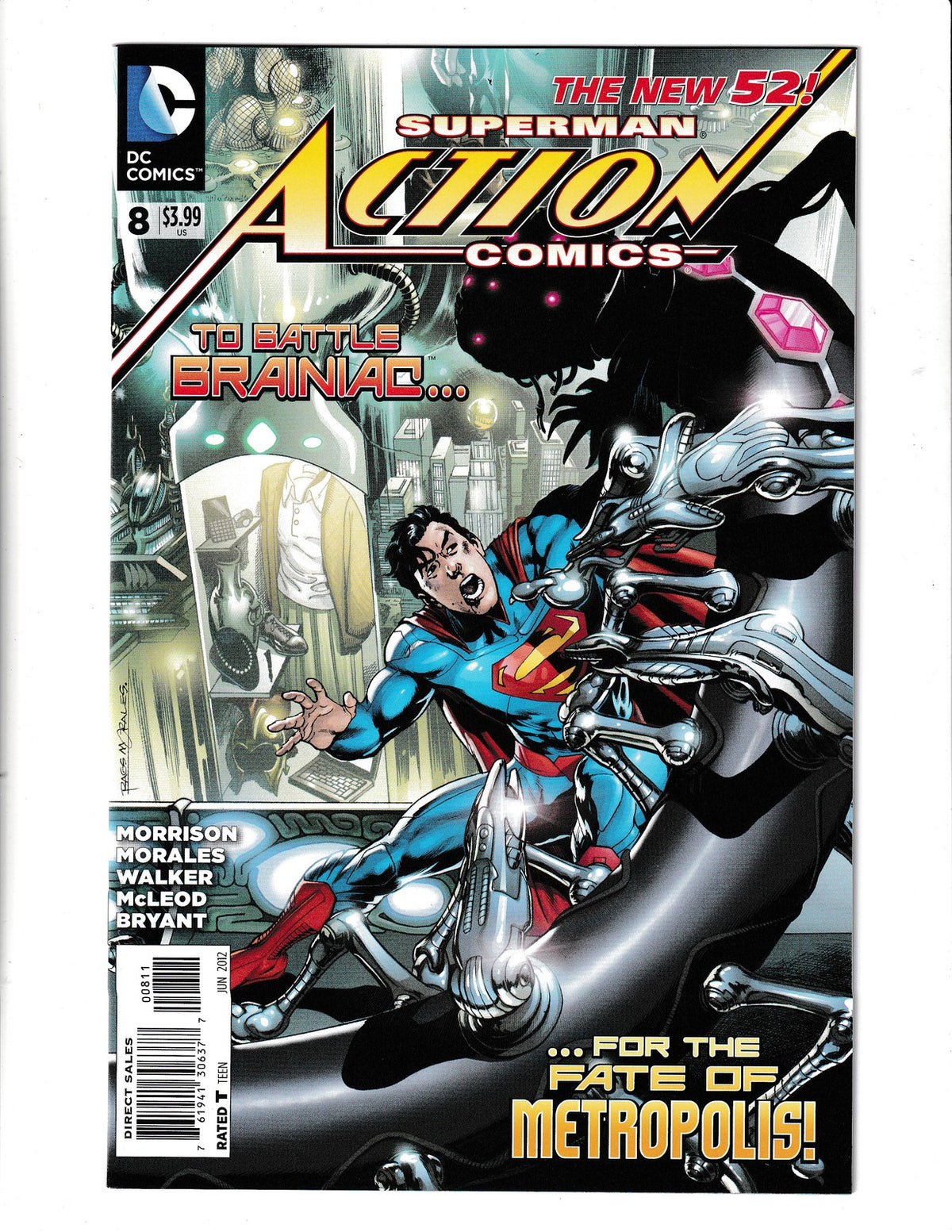 Action Comics #8 (2013) Superman DC Comics