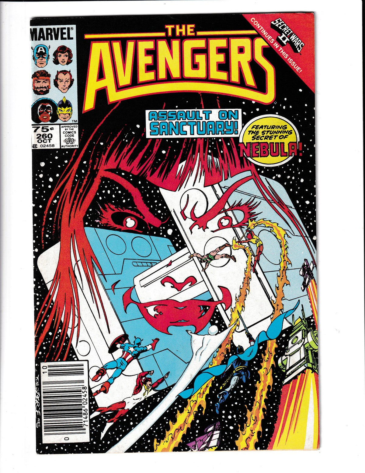 Avengers #260 (1985) Marvel Comics SKU:3508