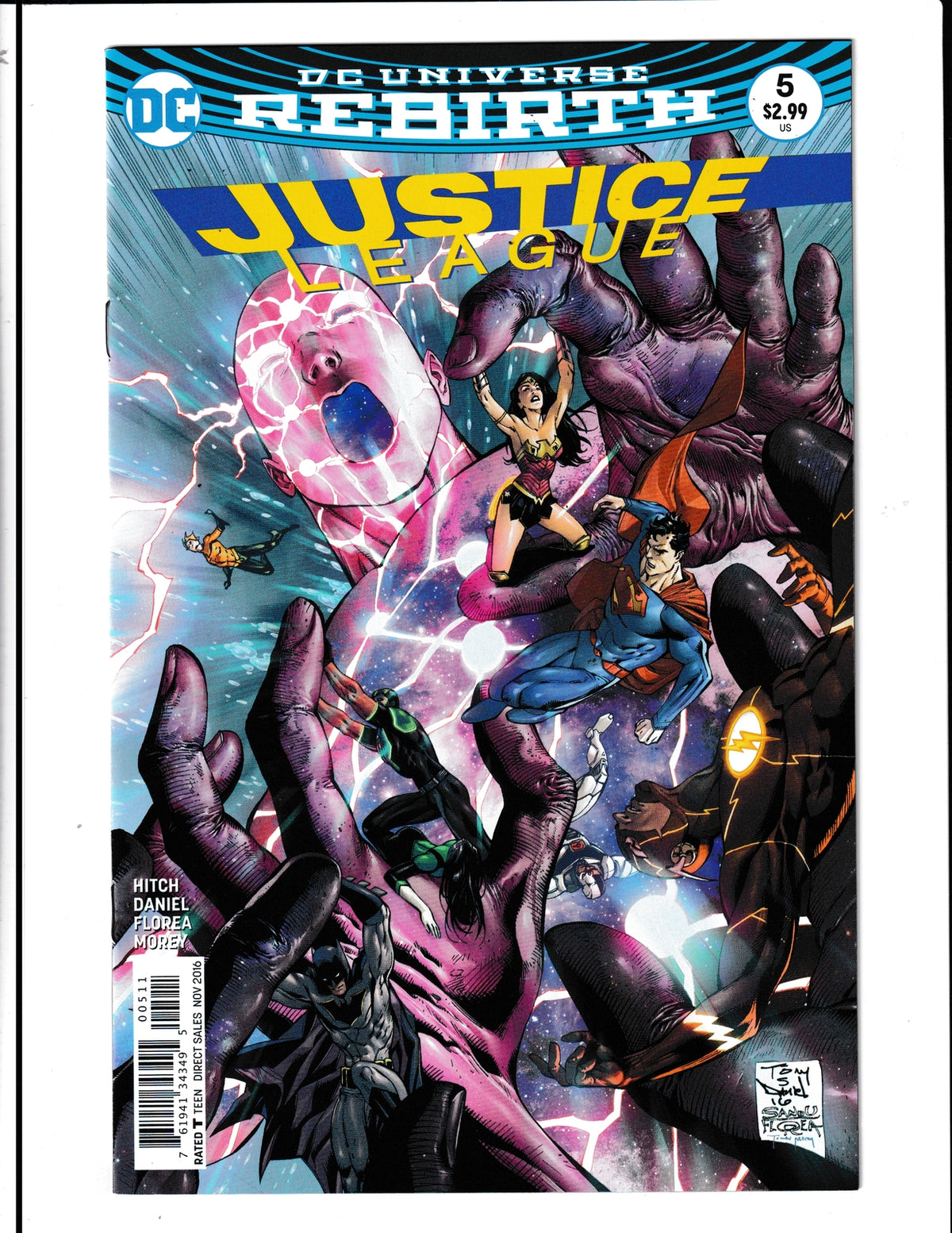 Justice League #5 (2016) DC Comics