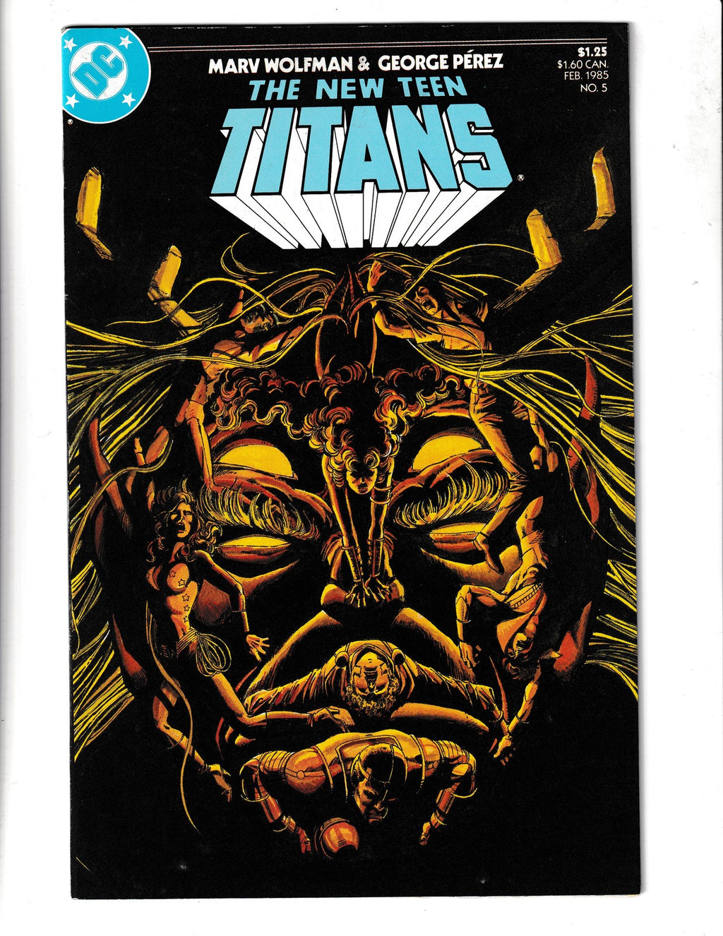 New Teen Titans #5 (1985) DC Comics
