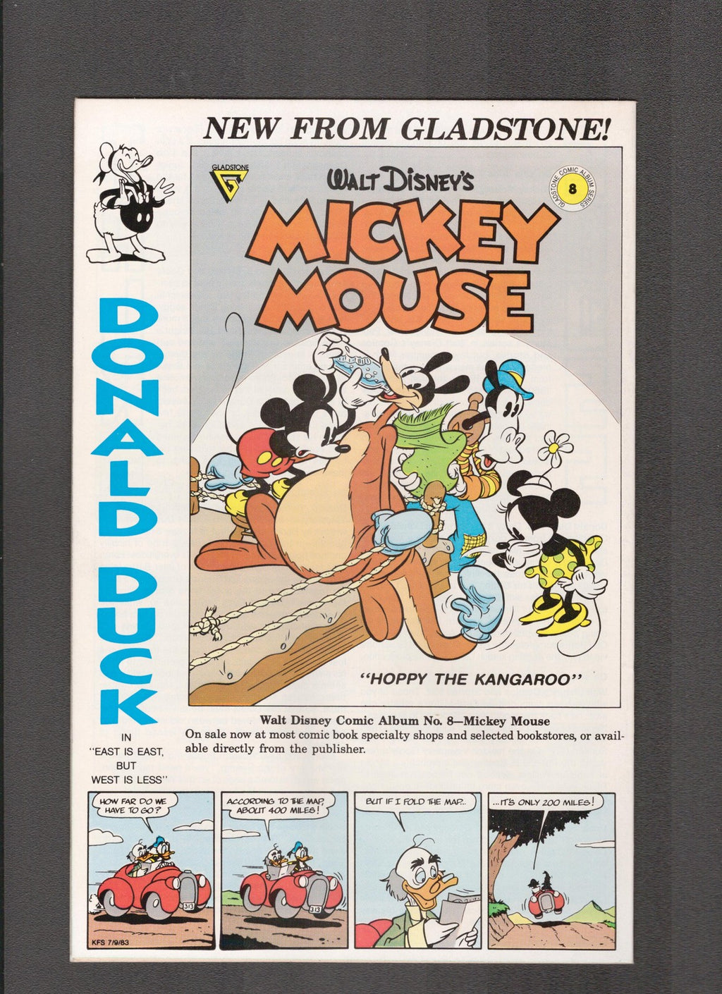 Donald Duck #266 (1988) Walt Disney Gladstone Comics
