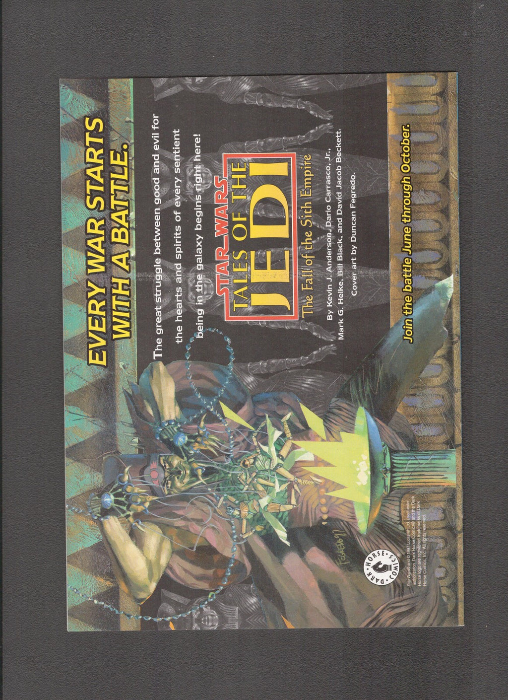 Star Wars #0 (1997) American Entertainement Exclusive Dark Horse Comics