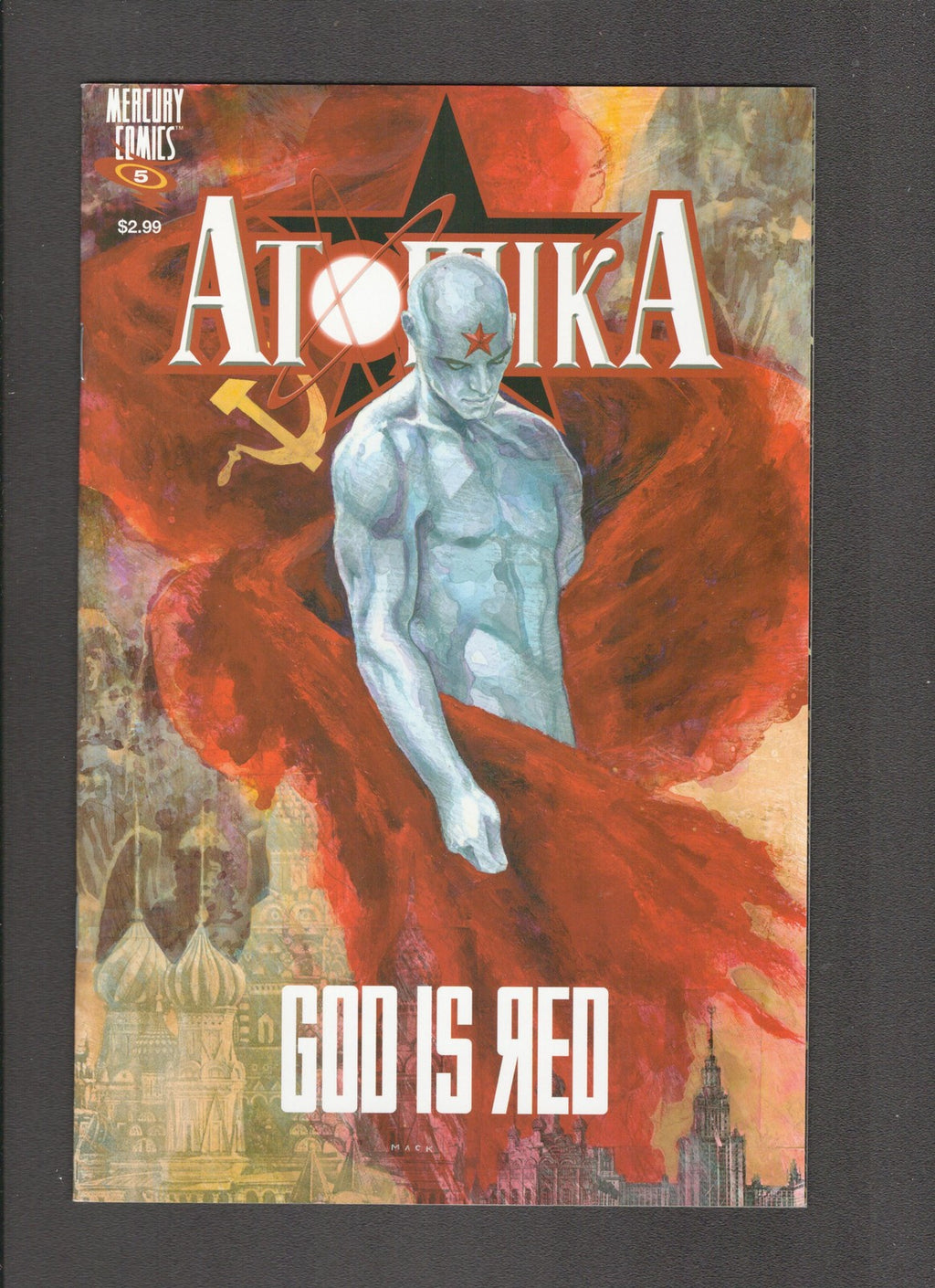 Atomika #5 (2005) Sal Abbinati Mercury Comics
