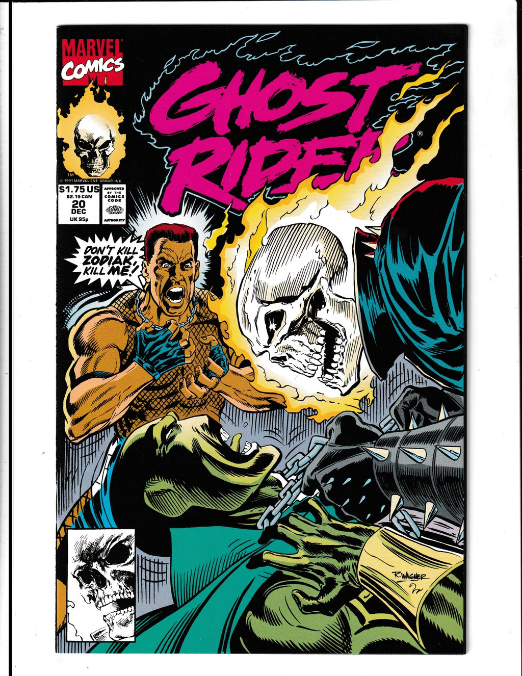 Ghost Rider #20 (1991) Higher Grade Marvel Comics