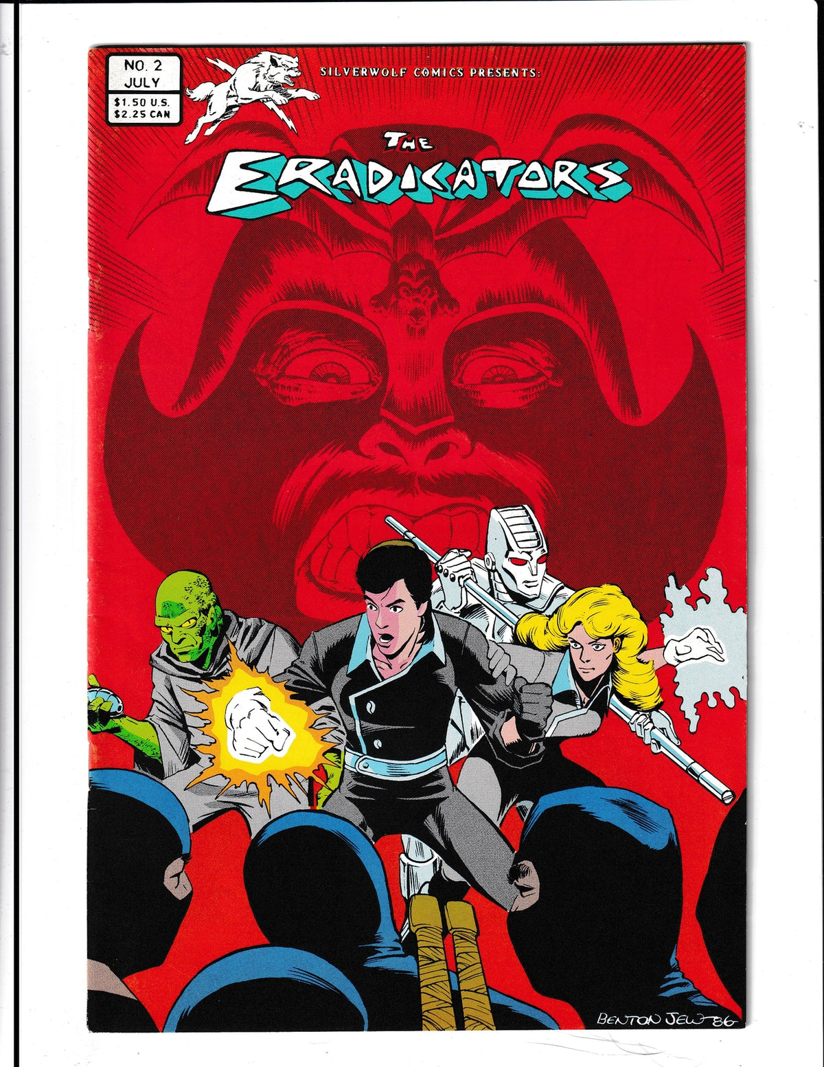 Eradicators #2 (1986) Silverwolf Comics