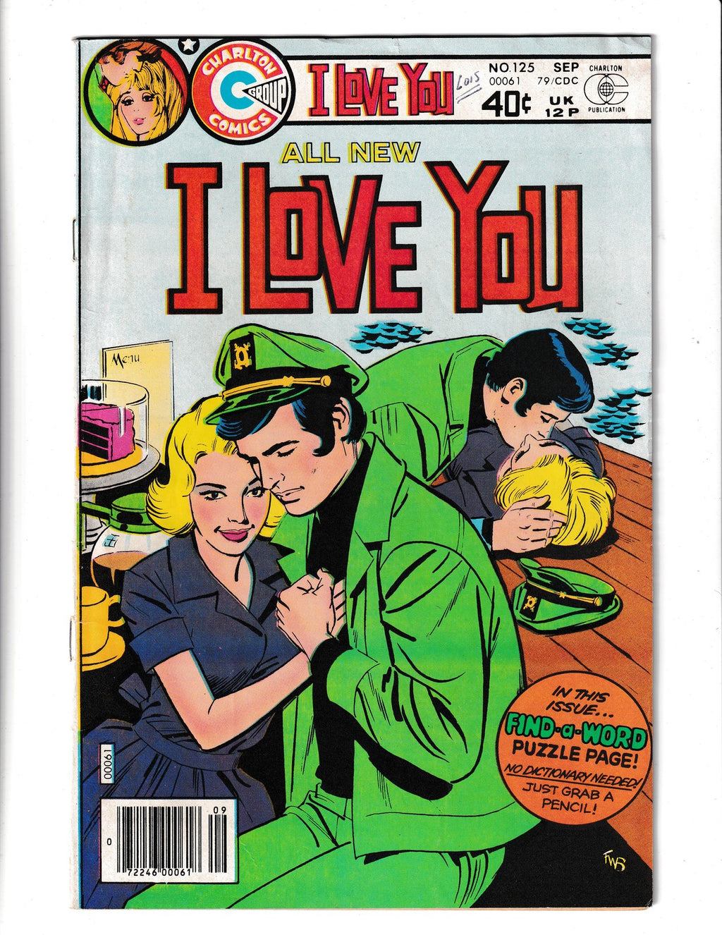 I Love You #125 (1979) Charlton Comics SKU:2544
