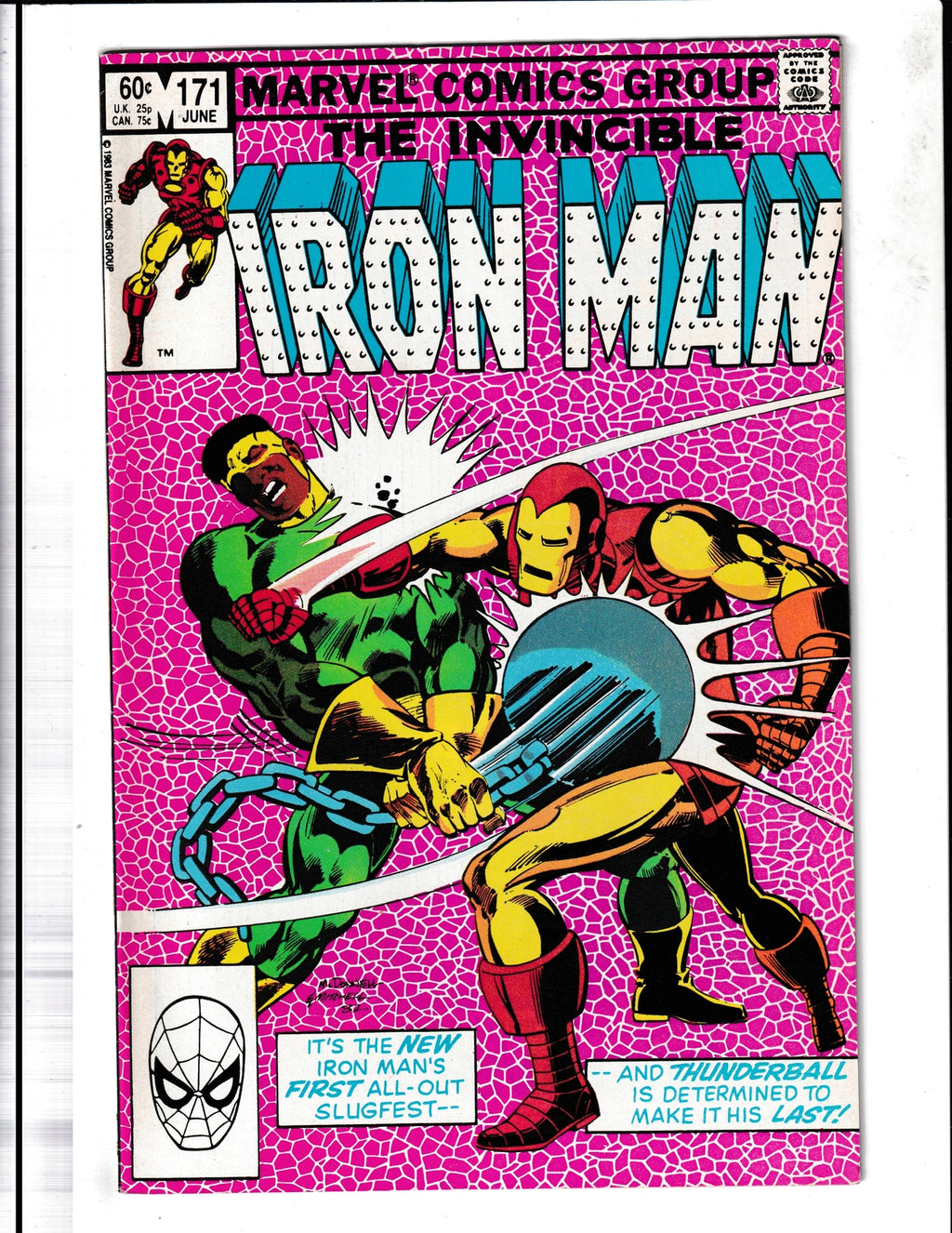 Iron Man #171 (1983) Marvel Comics SKU:1446
