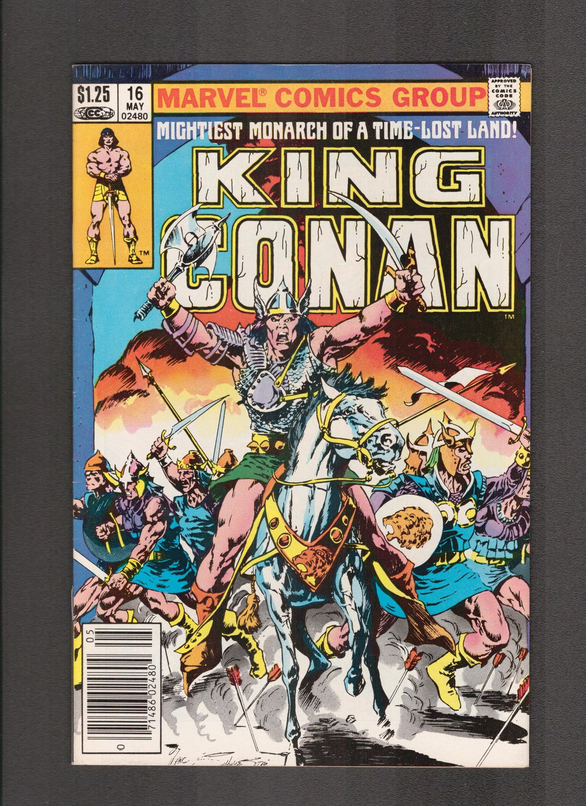 King Conan #16 (1983) Marc Silvestri Marvel Comics