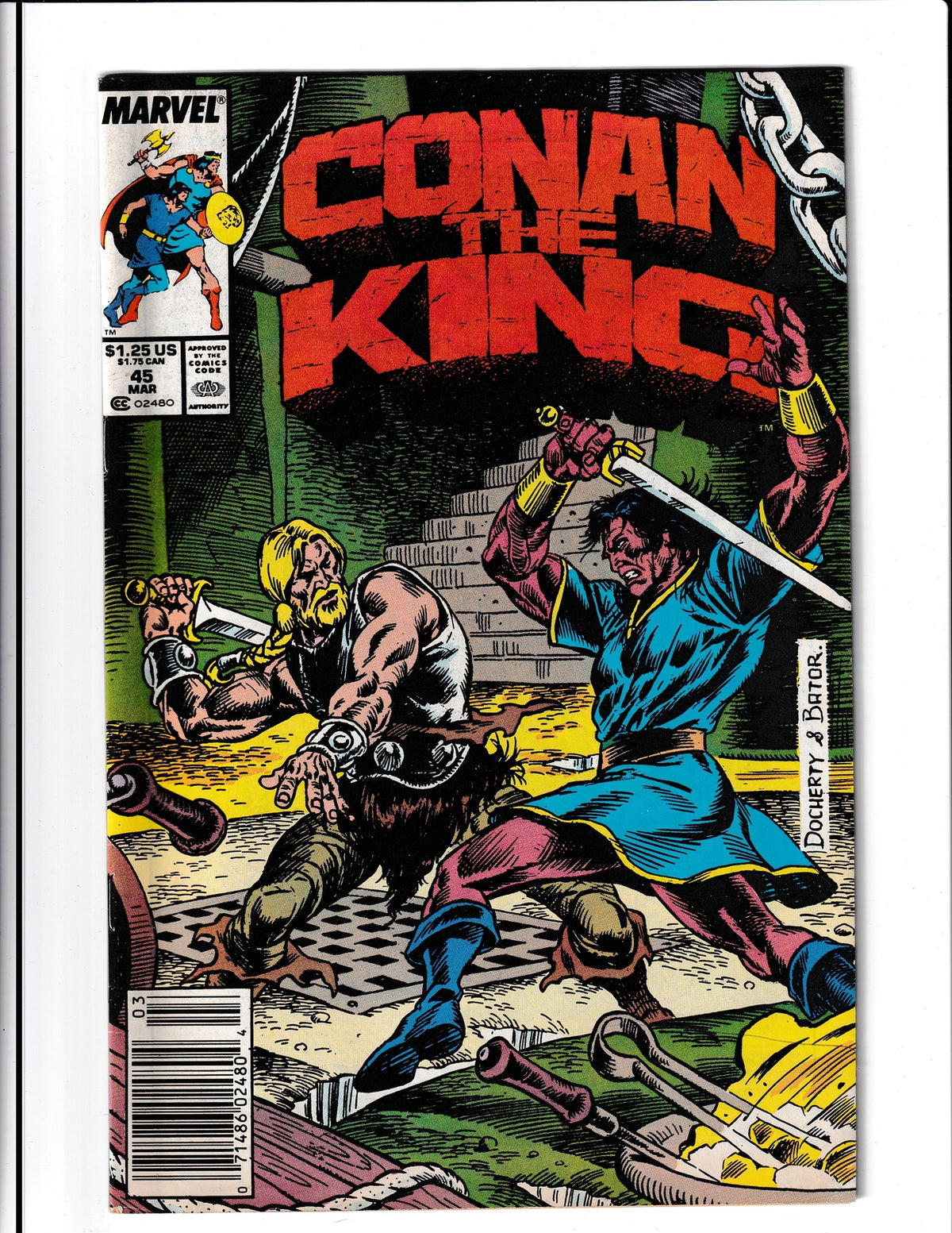 Conan the King #45 (1988) Marvel Comics