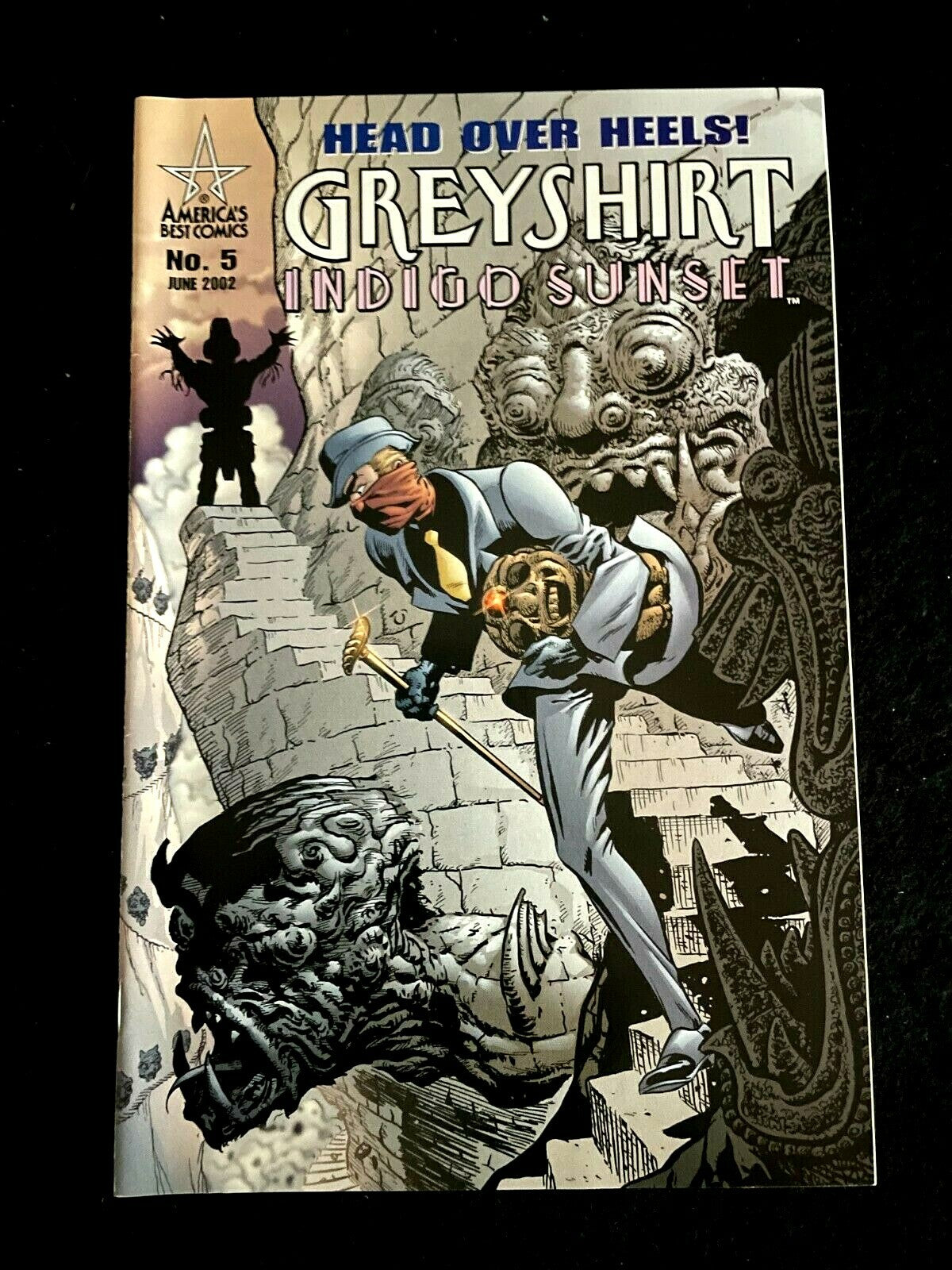 Greyshirt: Indigo Sunset #5 2002 - America's Best Comics
