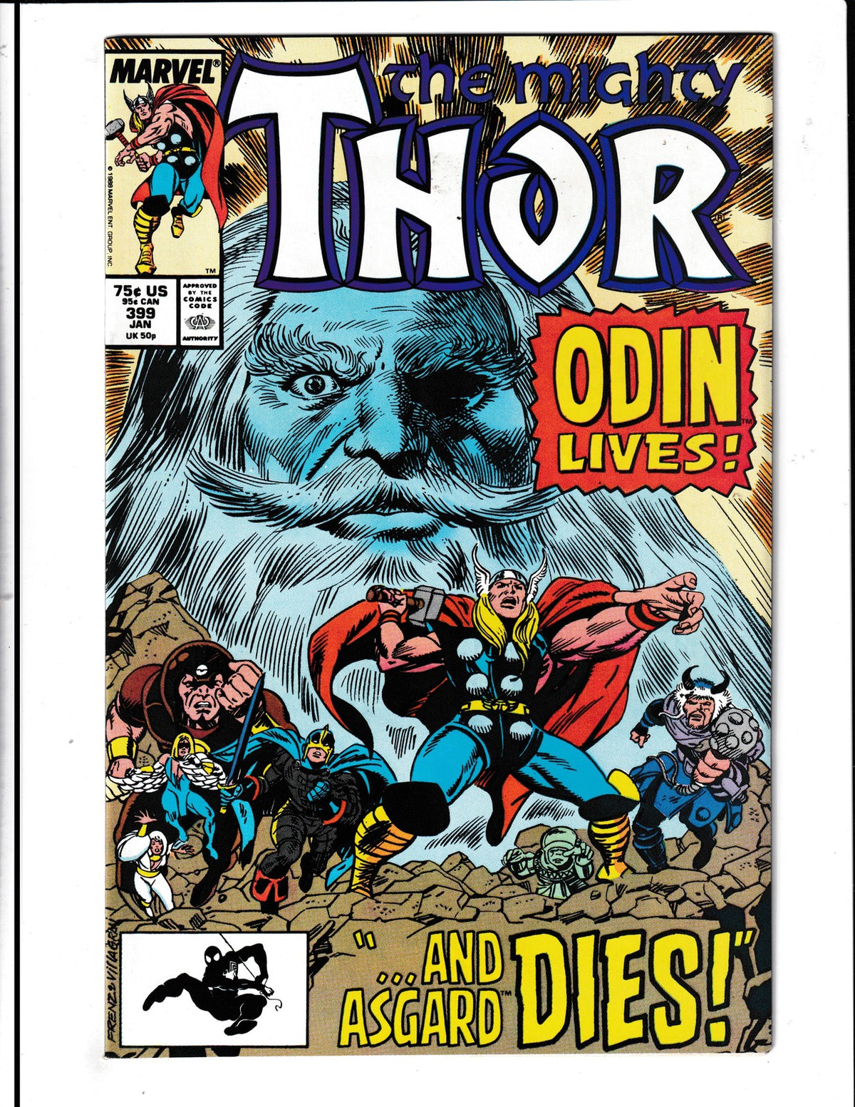 Thor #399 (1989) Higher Grade Marvel Comics