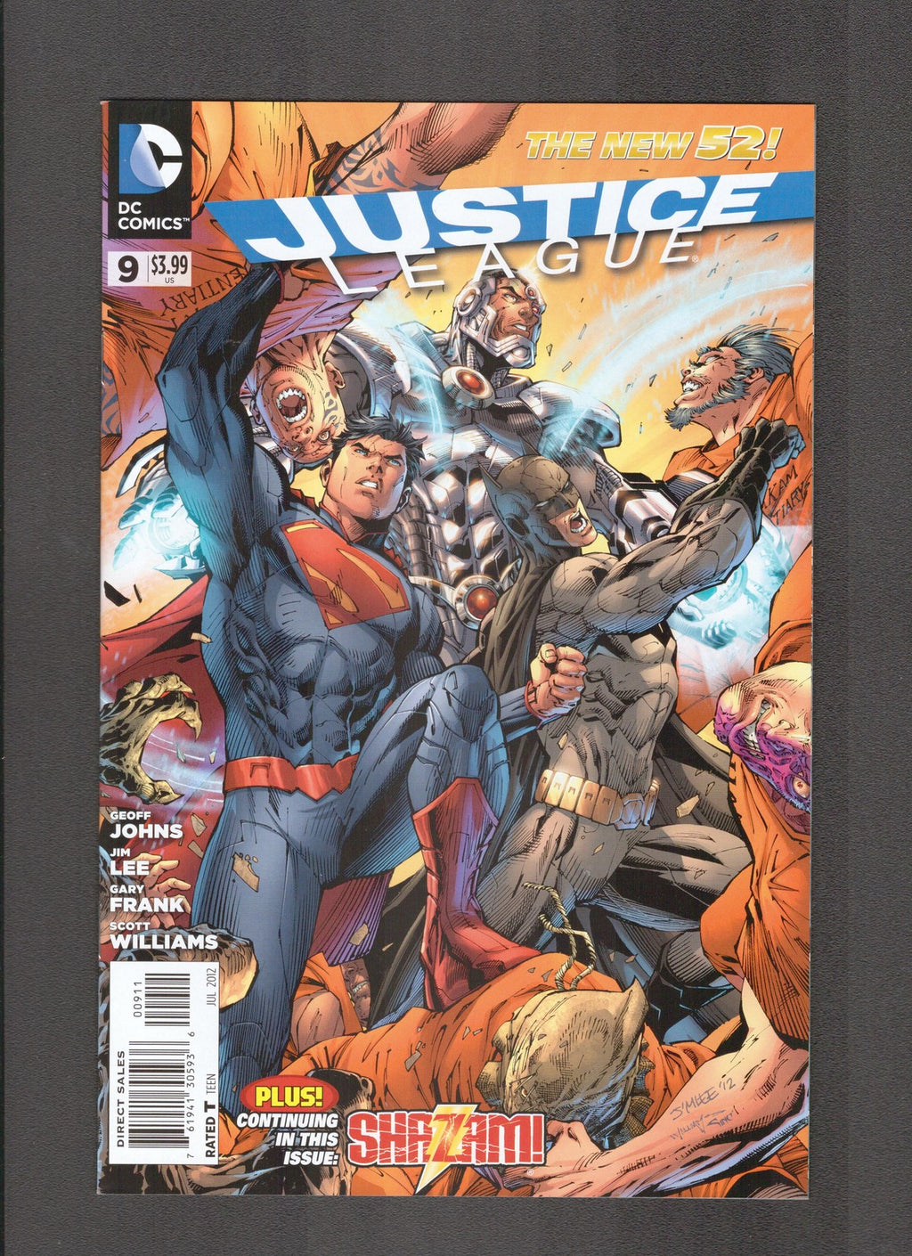 Justice League #9 (2012) Jim Lee - Scott Williams DC Comics