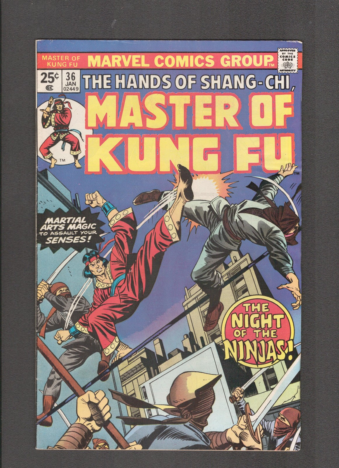 Master of Kung-Fu #36 (1976) Doug Moench, Keith Pollard Marvel Comics