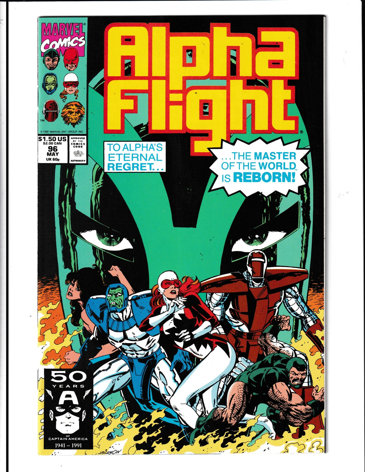 Alpha Flight #96 (1991) Marvel Comics SKU:1113