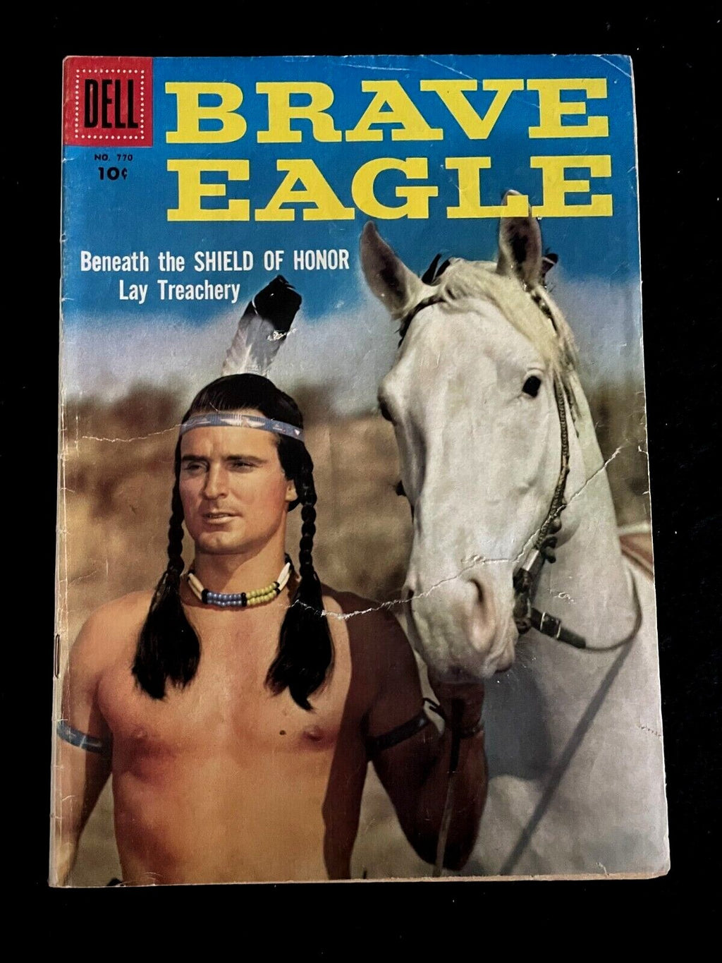 Four Color Brave Eagle #770 1957 - Dell Comics