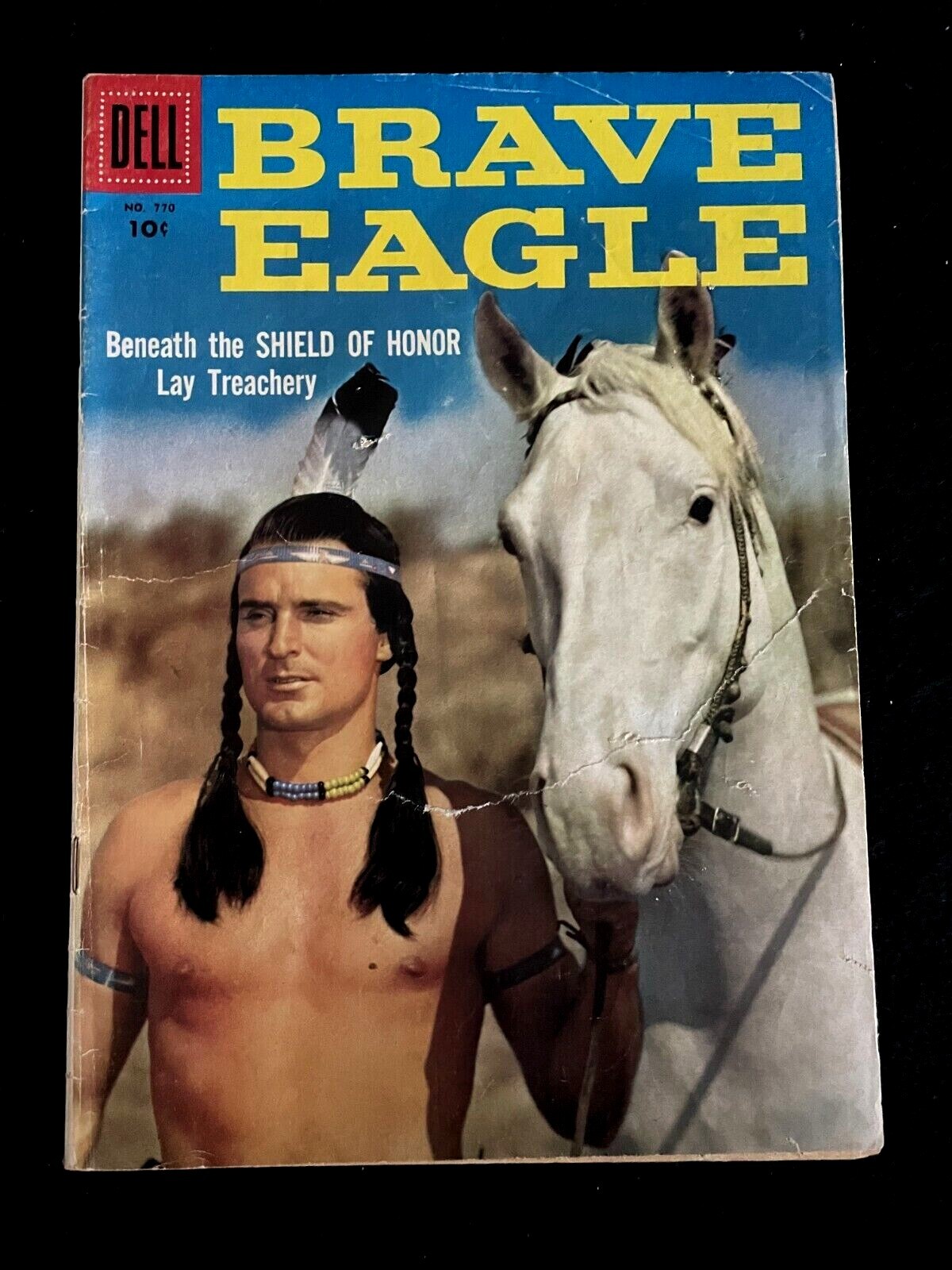 Four Color Brave Eagle #770 1957 - Dell Comics