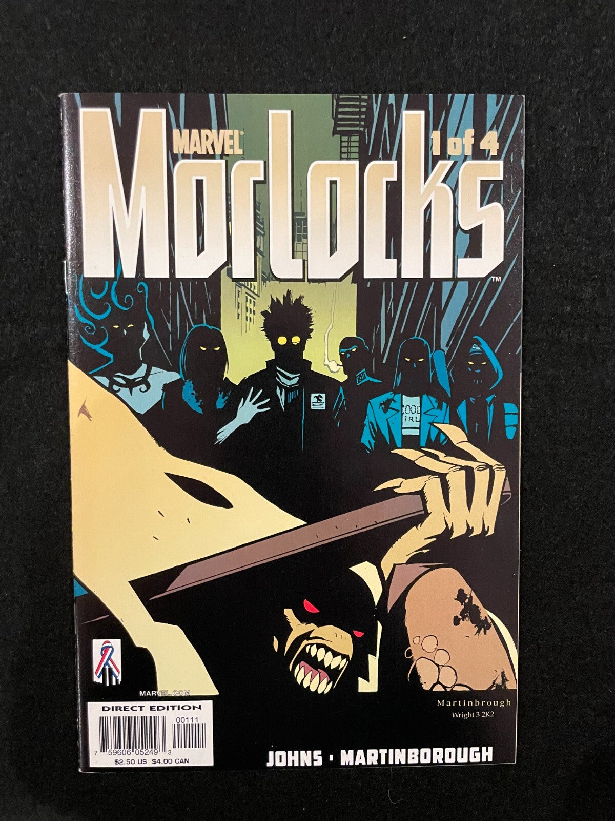 Morlocks Complete Set of 4 #1-4 (2002) Marvel Comics
