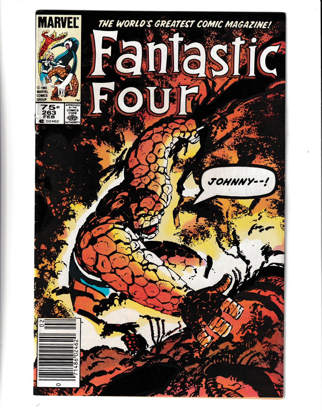 Fantastic Four #263 (1984) Canadian Newsstand Marvel Comics