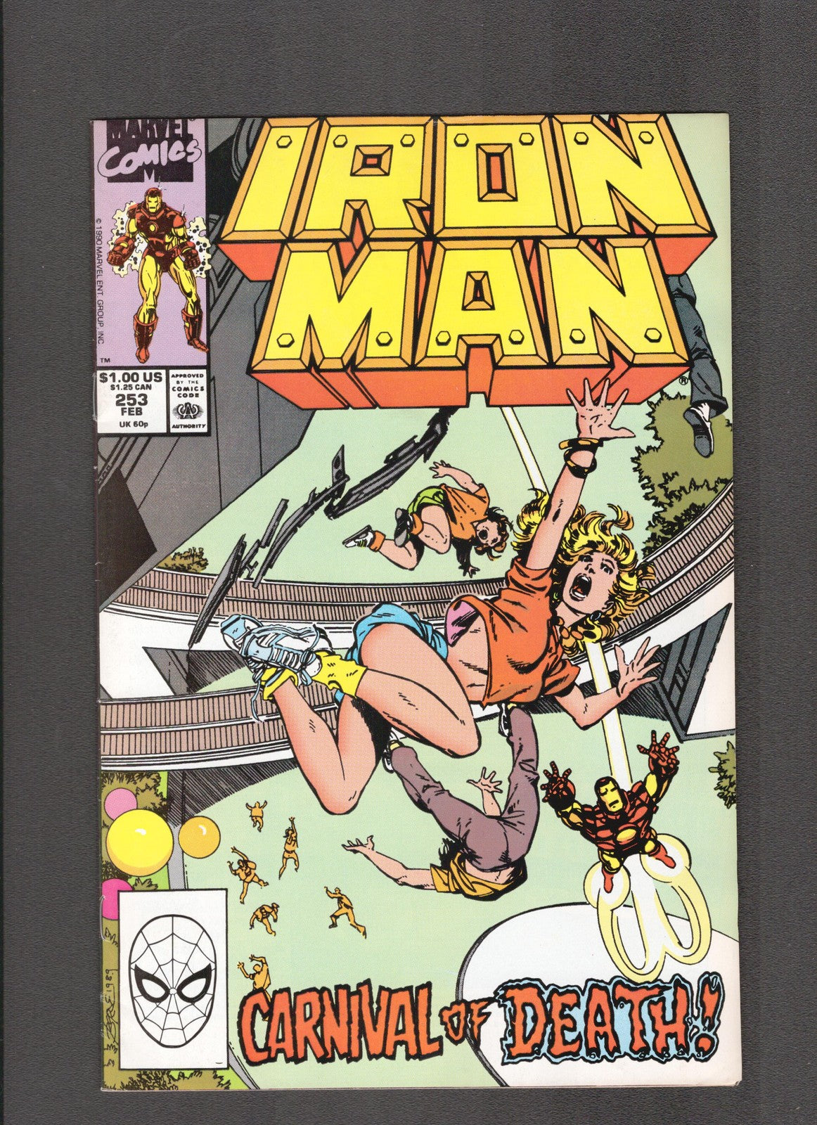 Iron Man #253 (1990) Gene Colan Marvel Comics