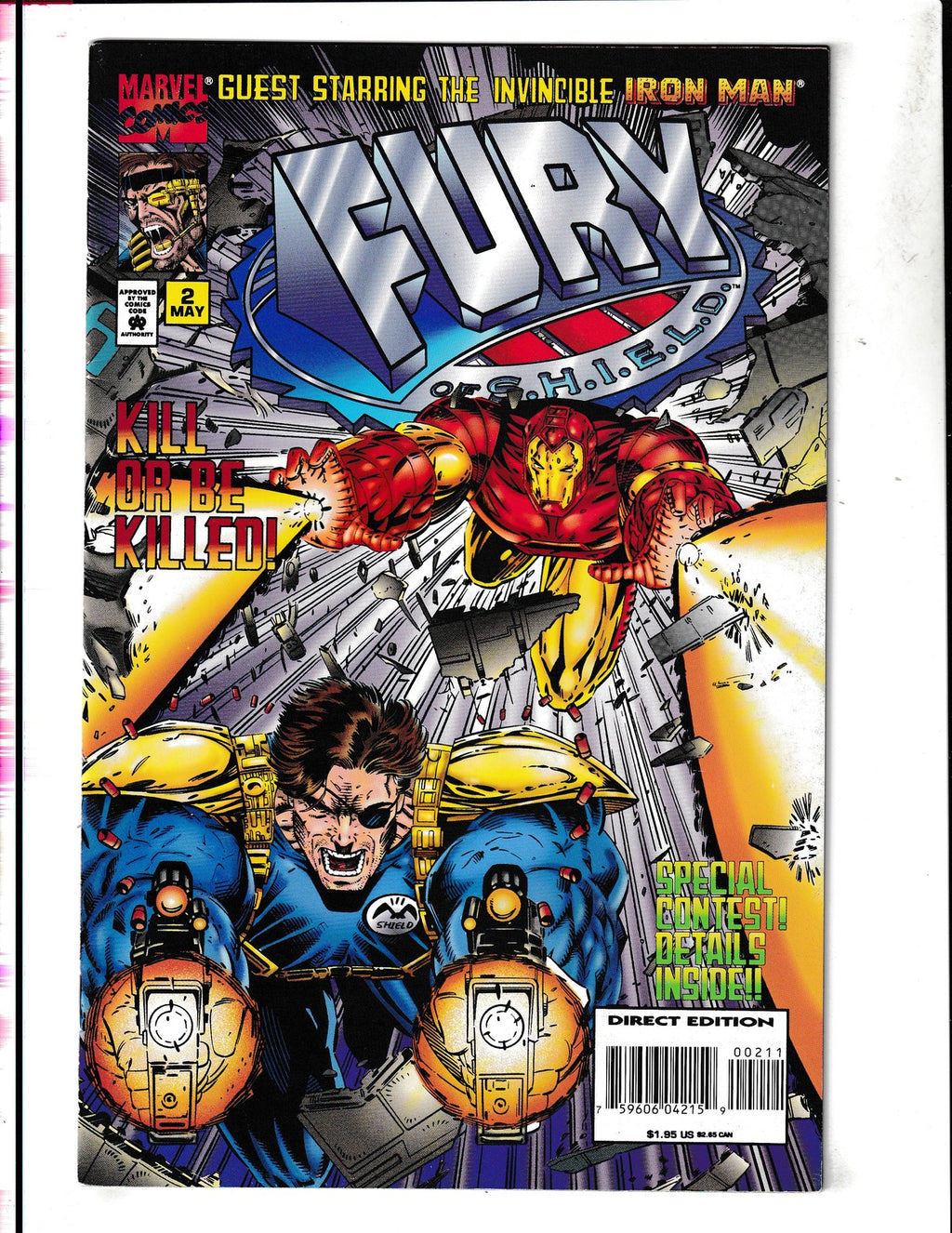 Fury of S.H.I.E.L.D. #2 (1995) Marvel Comics