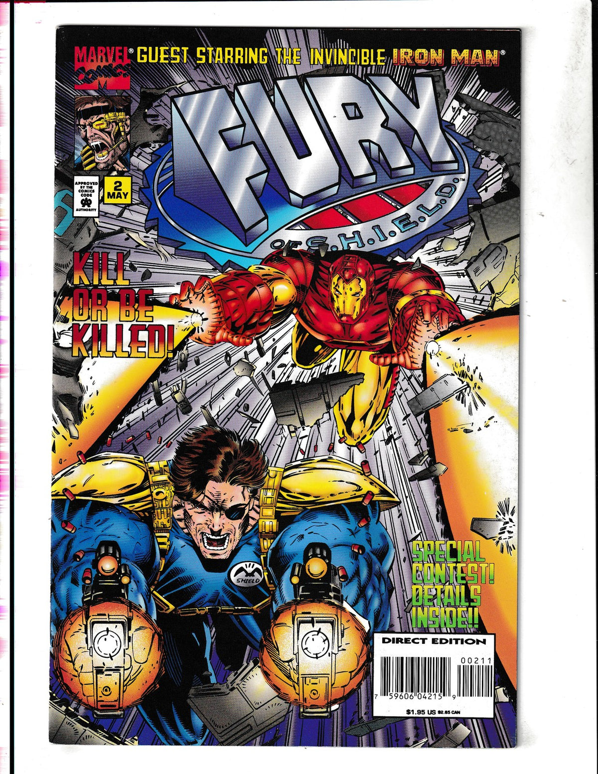 Fury of S.H.I.E.L.D. #2 (1995) Marvel Comics