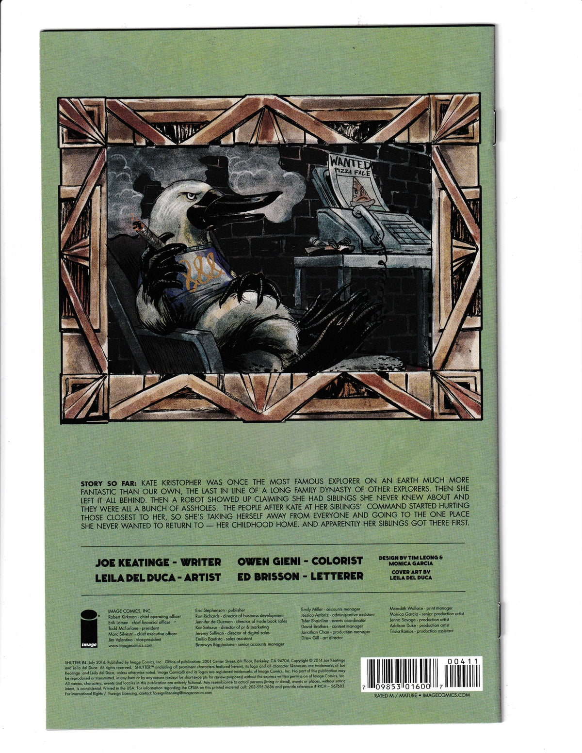 Shutter #4 (2014)Image Comics