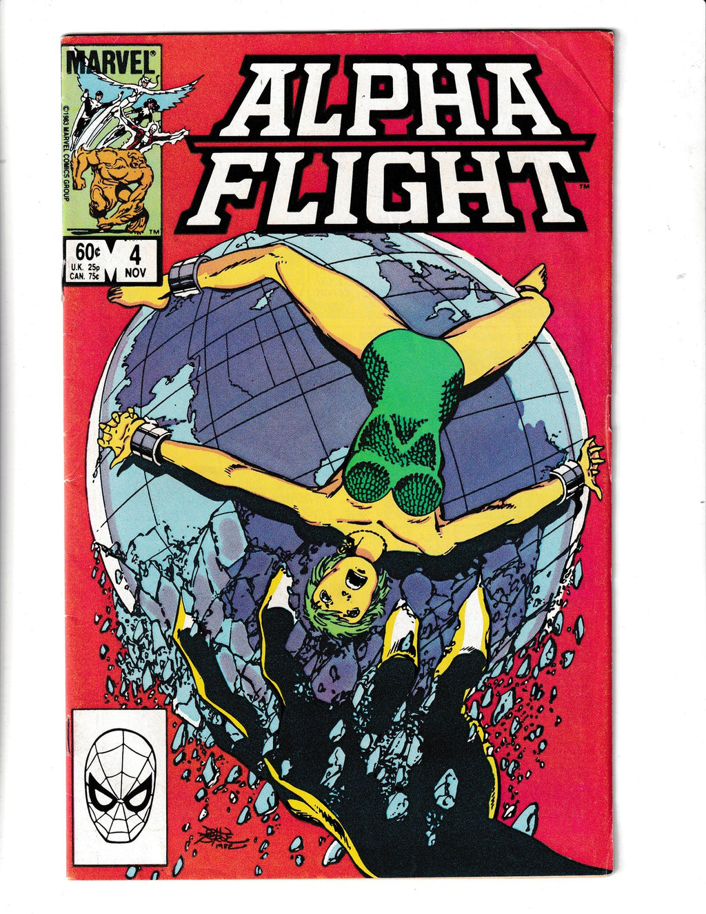 Alpha Flight #4 (1983) Marvel Comics
